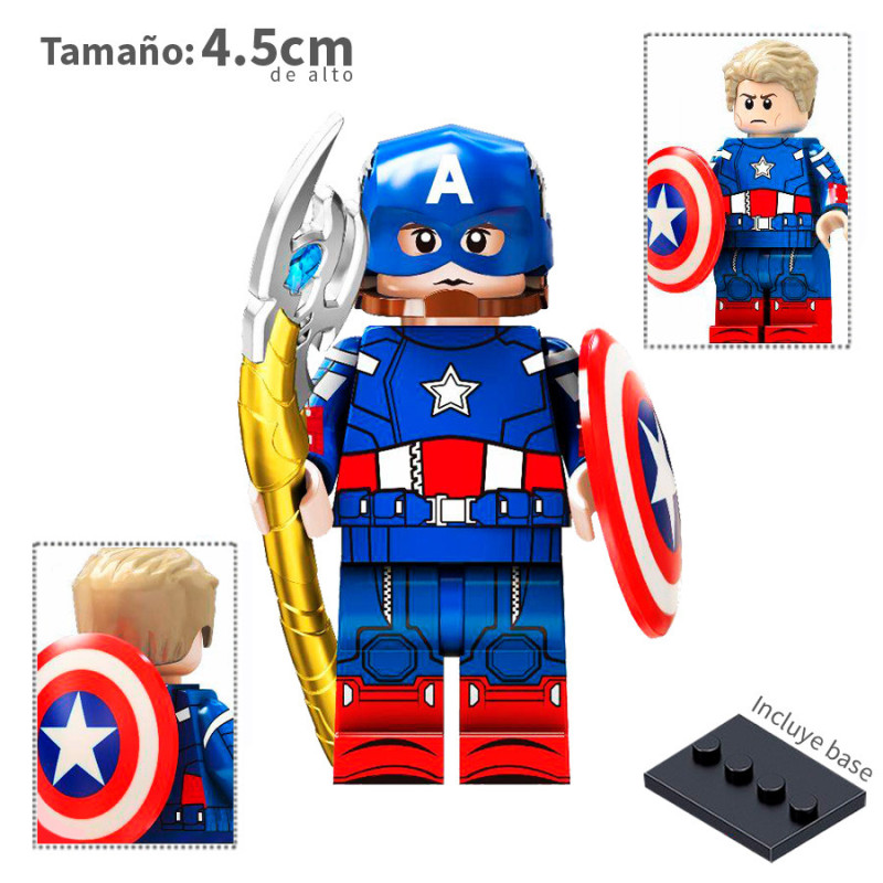Capitan America con Cetro Chitauri - Marvel  - Minifigura