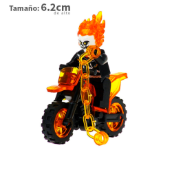 Vengador Fantasma - Ghost Rider - Marvel - Minifigura