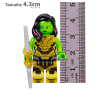 Gamora traje thanos -Marvel - Minifigura