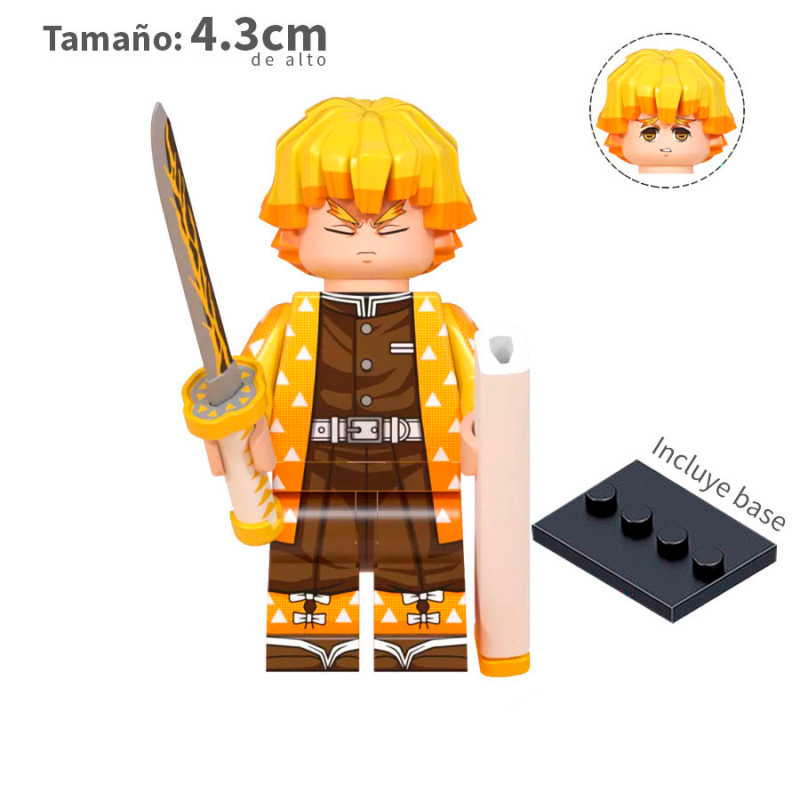 Zenitsu Agatsuma - Demon Slayer - Minifigura