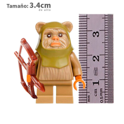 Ewok Warrick - Star Wars - Minifigura