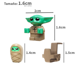 Kit Grogu Mandalorian - Star Wars  - Minifigura