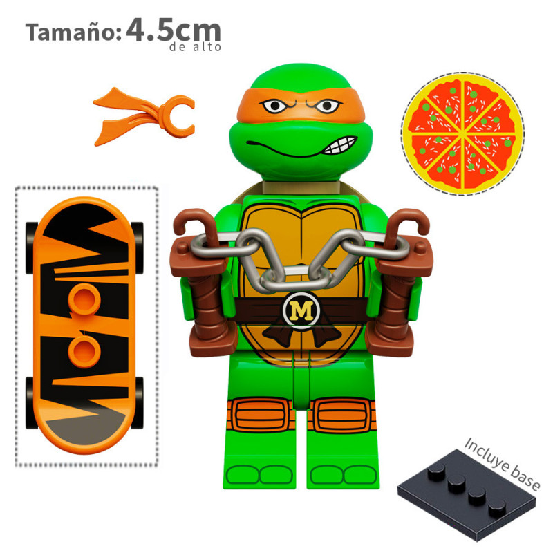 Michaelangelo v2 - Tortugas Ninja - Minifigura