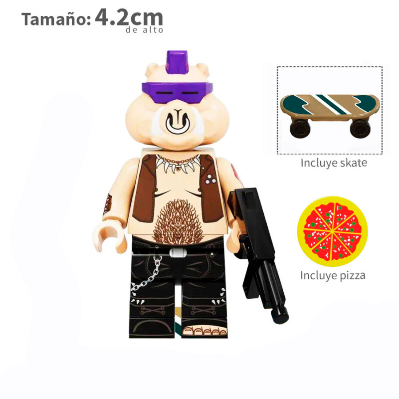 Bebop - Tortugas Ninja - Minifigura