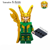 Loki  cromado - Marvel- Minifigura