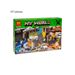 Mina,Portal al End - Minecraft - 577 Piezas