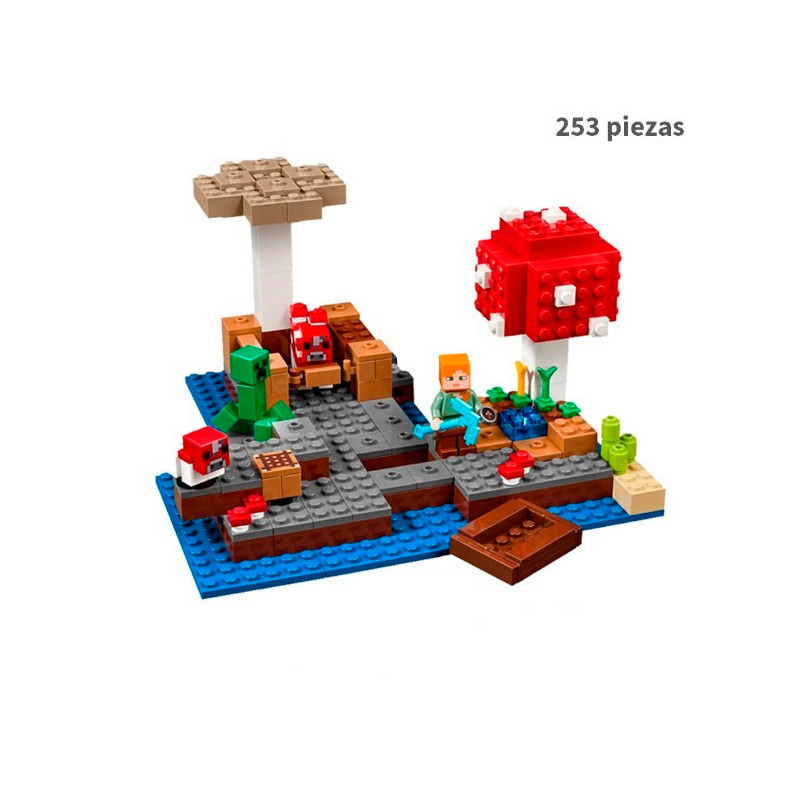 Vaca Hongo - Minecraft - 253 piezas