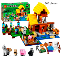 La Cabaña de la Granja - Minecraft - 560 piezas