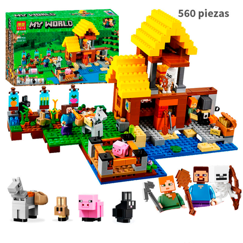 La Cabaña de la Granja - Minecraft - 560 piezas