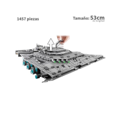 Nave Destructor - Star Wars - 1457 Piezas