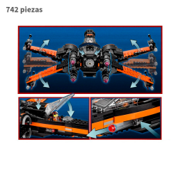 Nave X Wing Fighter - Star Wars  - 742 piezas