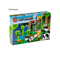 Criadero de Pandas - Minecraft - 210 piezas