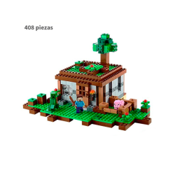 Casa bosque - Minecraft - 408 piezas