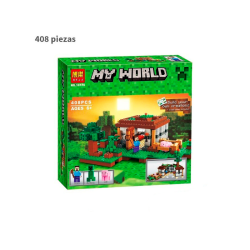 Casa bosque - Minecraft - 408 piezas