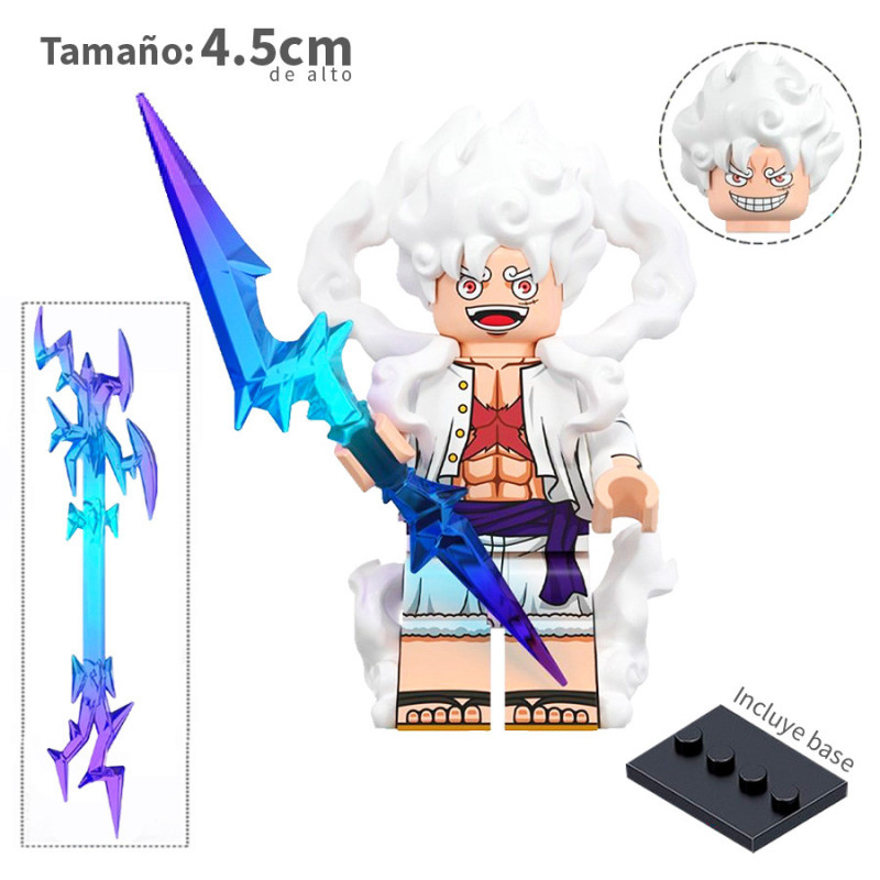 Nika luffy Gear 5 v2 - One Piece - Minifigura
