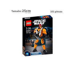 Poe Dameron - Star Wars - 101 piezas