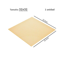 Plancha 32 x 32 bloque alternativo Beige