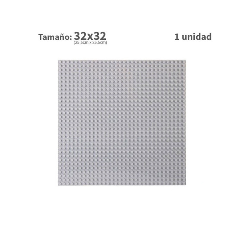 Plancha 32 x 32 bloque alternativo Light Gray