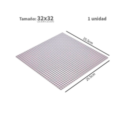 Plancha 32 x 32 bloque alternativo Light Gray