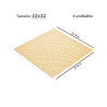 Pack 4 unidades Plancha 32 x 32 bloque alternativo Beige