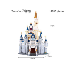 Castillo de Disney - 4080 piezas