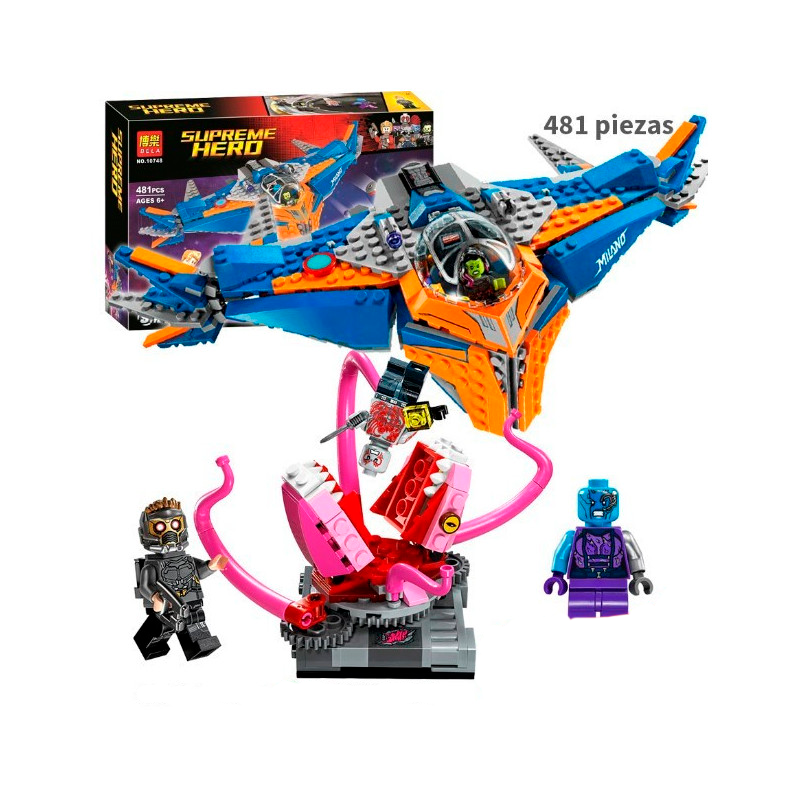 Nave Milano vs Abilisk  - Guardianes de la Galaxia - Marvel - 481 piezas