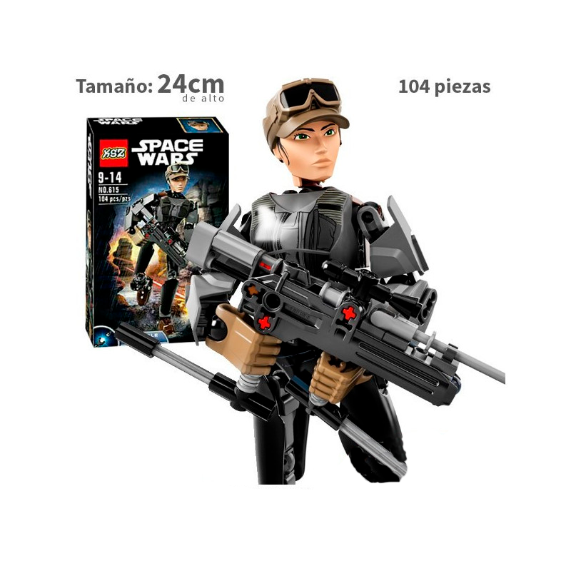Jyn Erso  - Star Wars - 104 piezas