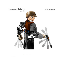 Jyn Erso  - Star Wars - 104 piezas