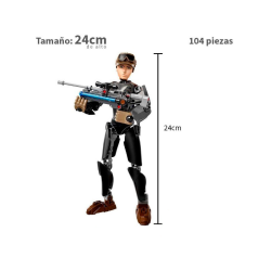 Jyn Erso  - Star Wars - 104 piezas