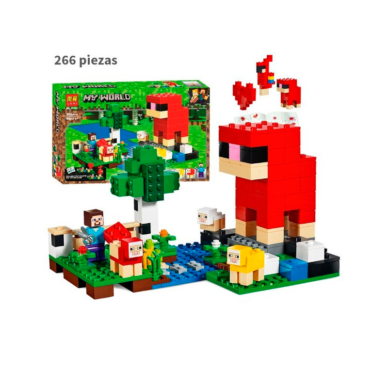 La granja de Lana  - Minecraft - 266 Piezas