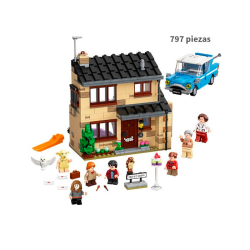 Privet Drive 4 y coche volador -  Harry Potter - 797 piezas