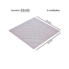 Pack 4 unidades Plancha 32 x 32 bloque alternativo Light Gray