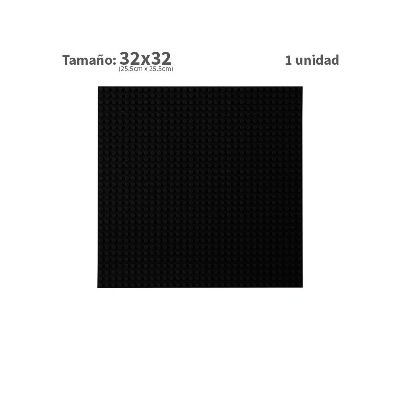 Plancha 32 x 32 bloque alternativo Black