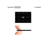 Plancha 32 x 32 bloque alternativo Black