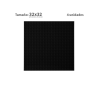 Pack 4 unidades Plancha 32 x 32 bloque Black