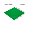 Pack 4 unidades Plancha 32 x 32 bloque Green