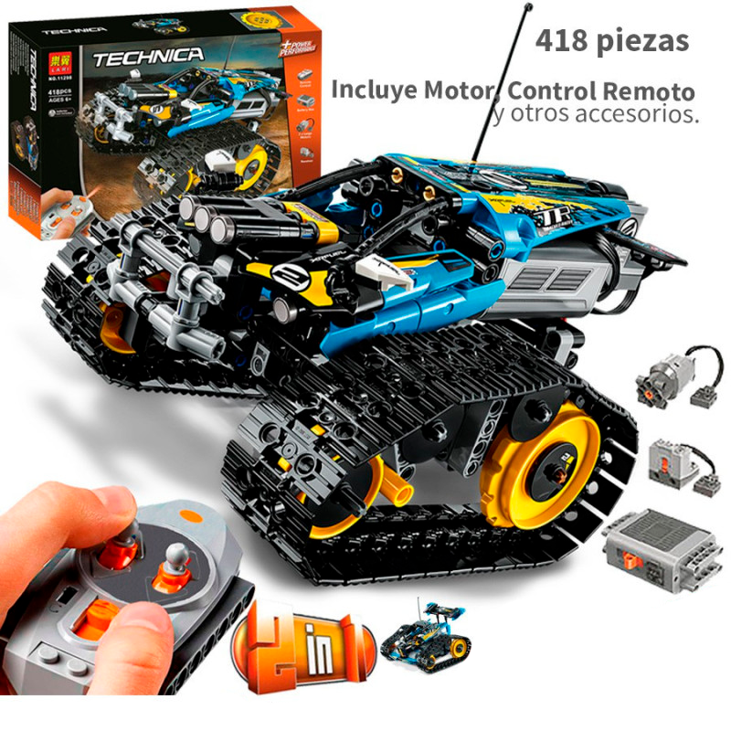 Vehiculo Acrobatico a Control Remoto - 418 piezas