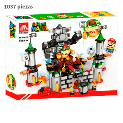 Batalla Final en el Castillo de Bowser - Mario Bros  - 1037 piezas