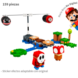 Avalancha de Bill Balazos  con Mario Bross - 159 piezas