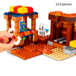 El puesto comercial andino  - Minecraft  - 213 Piezas