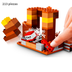 El puesto comercial andino  - Minecraft  - 213 Piezas