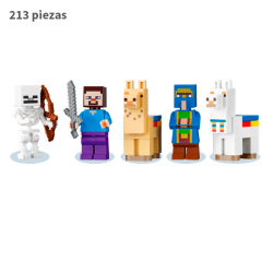 El puesto comercial andino  - Minecraft  - 213 Piezas