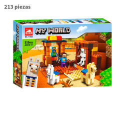 El puesto comercial andino  - Minecraft  - 213 Piezas