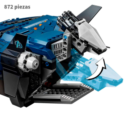 Quinjet Avengers  - Marvel - 872 piezas