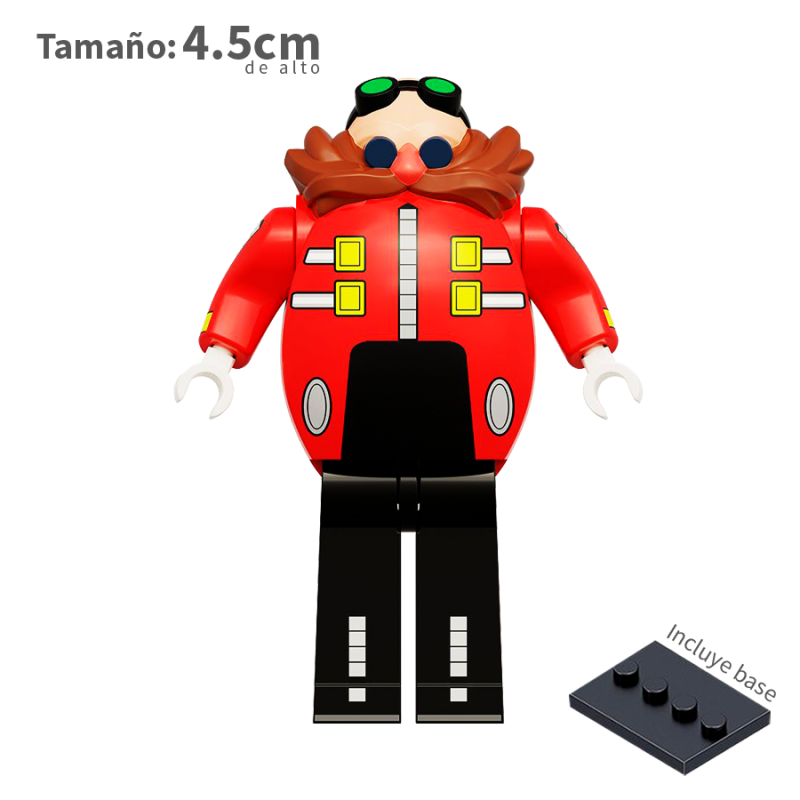 Dr. Eggman v2 - Sonic - Minifigura