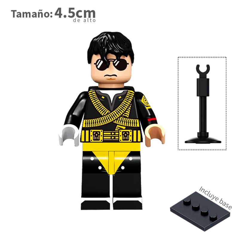 Michael Jakson v3 - Artistas - Minifigura