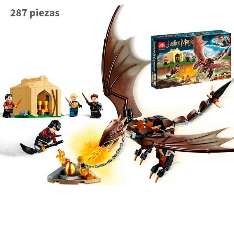 Desafio de Los Tres Magos Colacuerno Hungaro - Harry Potter - 287 piezas