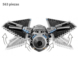 Caza Estelar TIE Striker  - Star Wars - 563 piezas