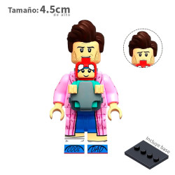 Spider-Man Peter B Parker y su hija  - Marvel - Minifigura