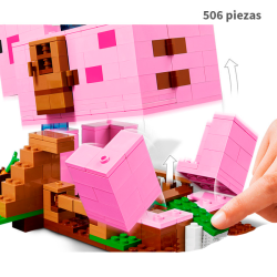 La Casa del Cerdo  - Minecraft - 506 piezas